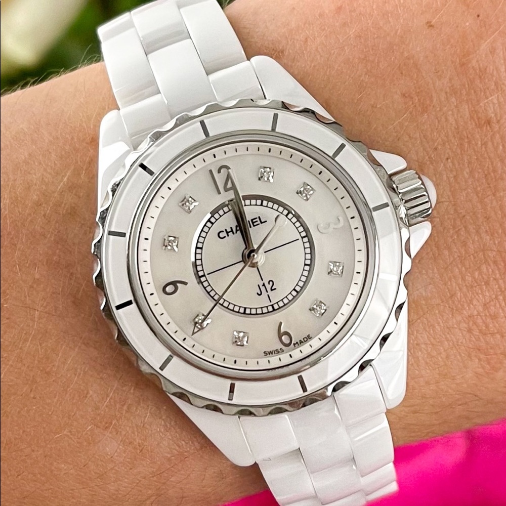 CHANEL | J12 Watch With Diamond Dial